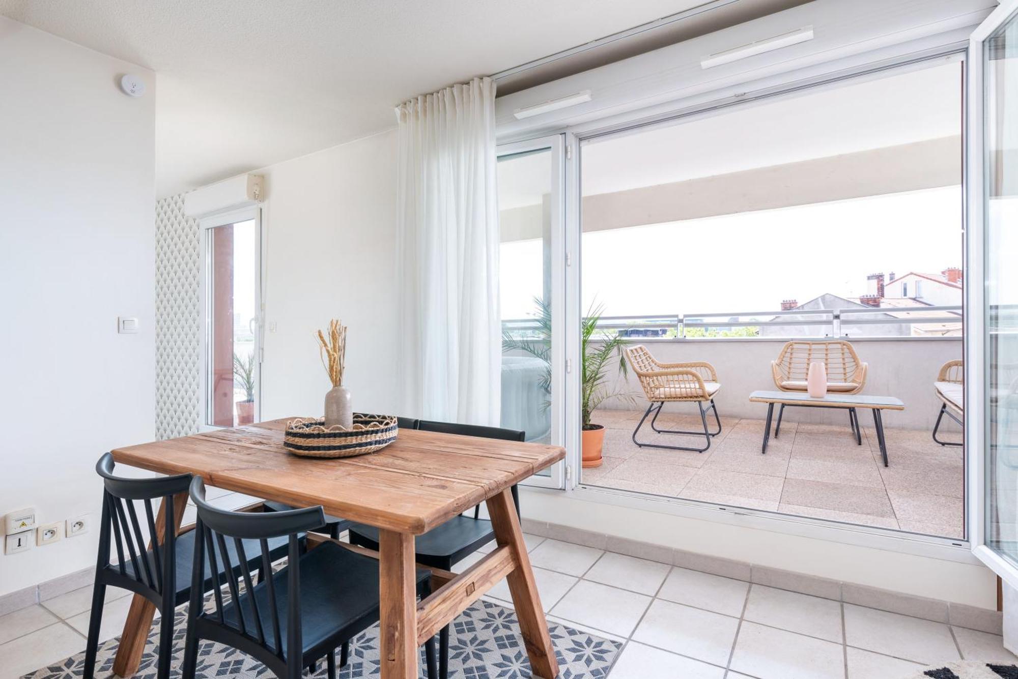 Appartement Le Montblanc & Spa Rooftop à Lyon Extérieur photo