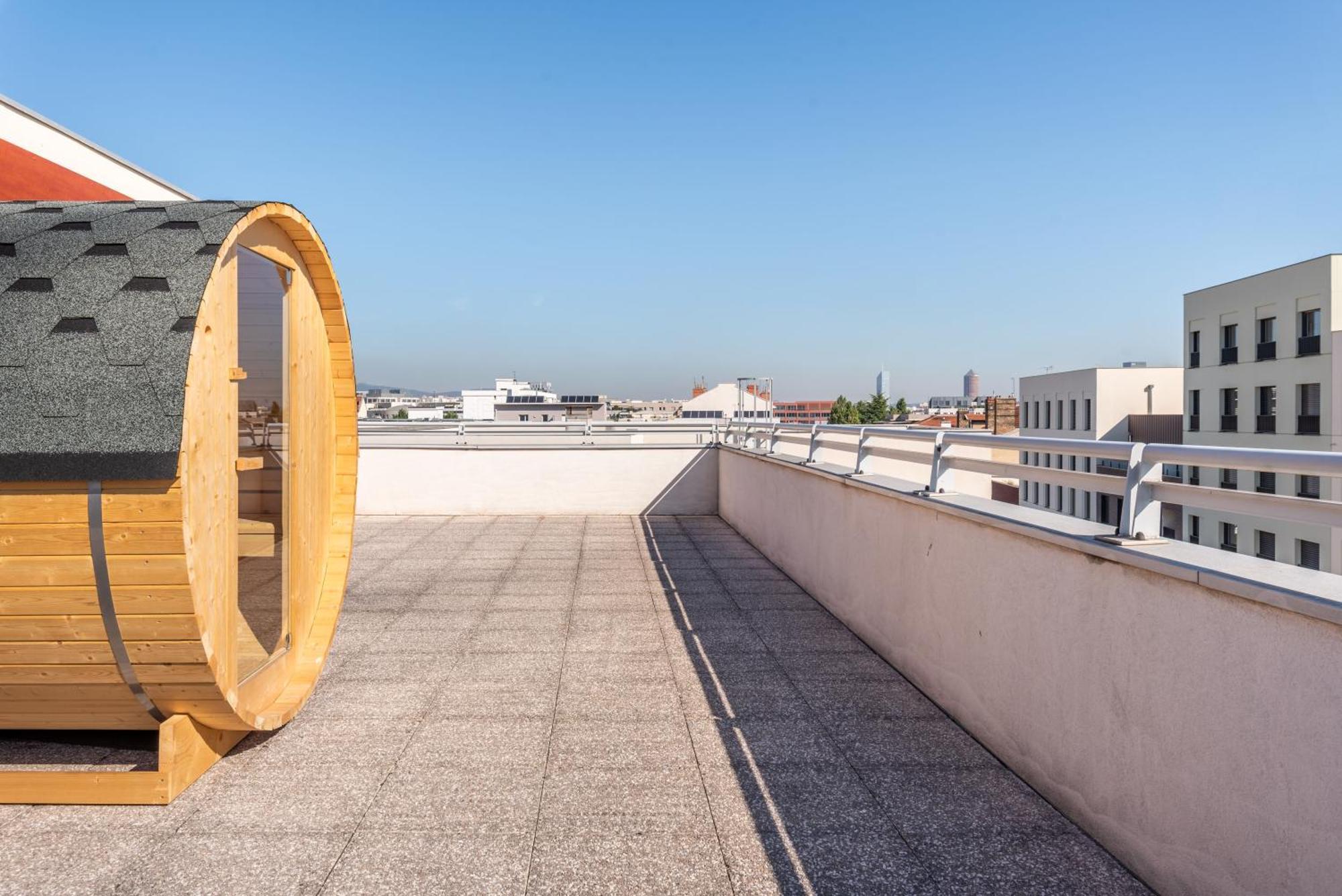 Appartement Le Montblanc & Spa Rooftop à Lyon Extérieur photo